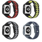 Silicone Hole Universal Silicone Strap Smart Watch Strap