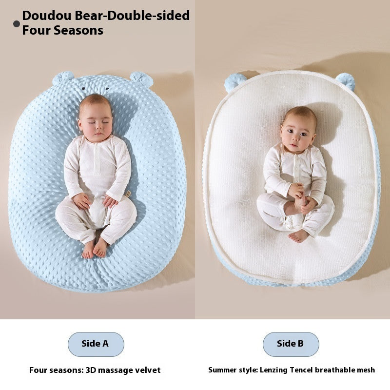 Baby Milk Spilt Prevent Slope Lying Sleep Ramp Mat Newborn Feeding Artifact Nursing Pillow