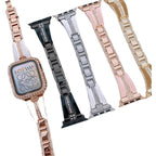 Small Fragrant Wind Bracelet With Diamond Women's Metal Strap