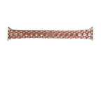 Two-tone Alloy Strap I-bead Diamond-set Metal Strap