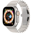 Watch Band Metal Stainless Steel With Butterfly