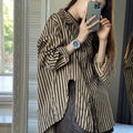 New Loose Shirt Chic Elegant French Retro Top Women's All-matching