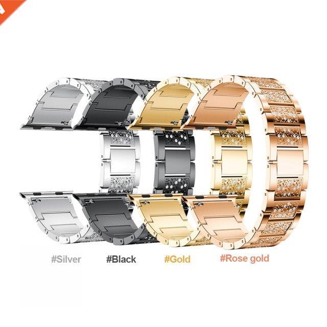 Smart Watch Metal Inlaid Diamond Strap
